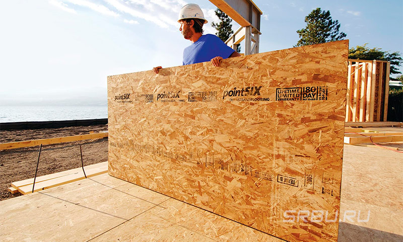 Tailles des plaques OSB de différents fabricants